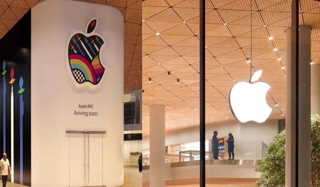 मुंबईत उघडलेल्या पहिल्या अॅपलच्या स्टोअरचे नाव Apple BKC