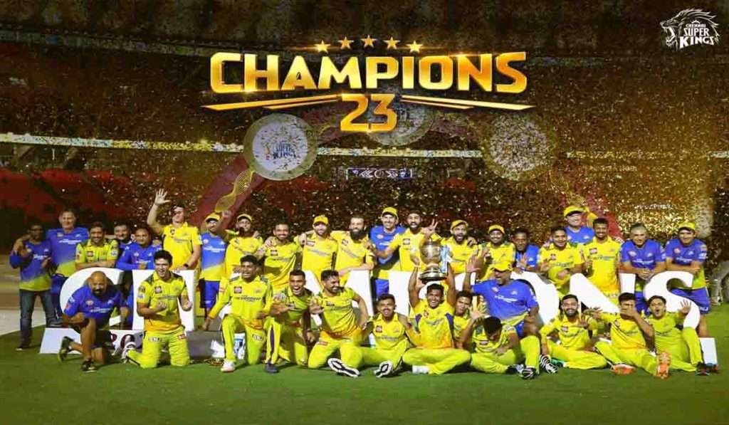 येल्लो आर्मीकडे Indian Premier League चे पाचवे विजेतेपद