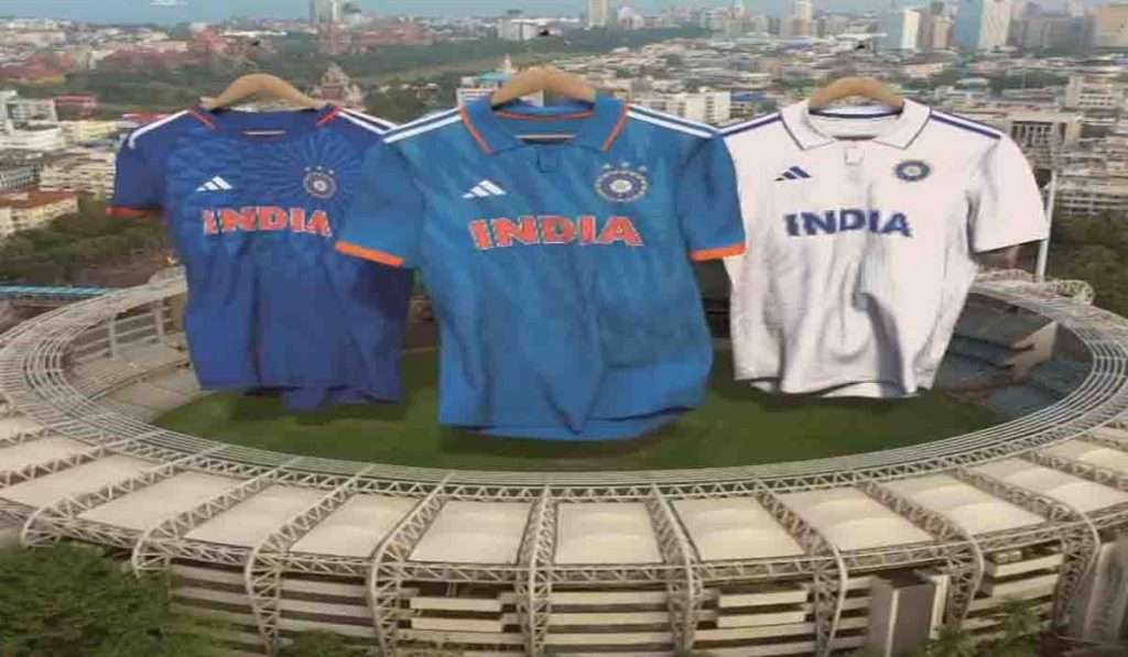 भारतीय क्रिकेट संघाची नवी जर्सी, काय म्हणाले Adidas इंडियाचे GM